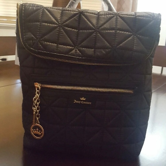 NWT Juicy Couture Quilted Mini Backpack - Picture 2 of 4